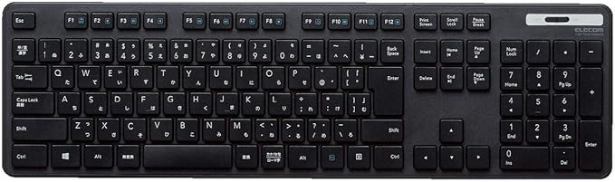 USB/無線 キーボード ピンク (無線(2.4GHz)・メカニカル風)